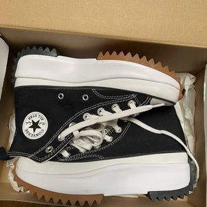 Run star hike converse high top sneakers